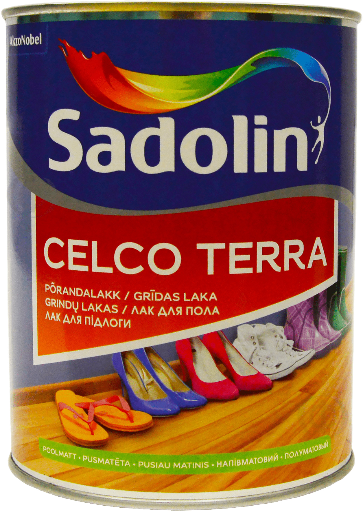 

Полуглянцевый алкидный лак для пола Sadolin Celco Terra 1 л (5181370)