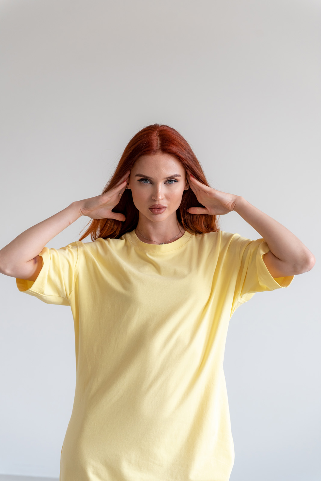 

Платье Wear me из кулира S Светло-желтый 1w/19/50