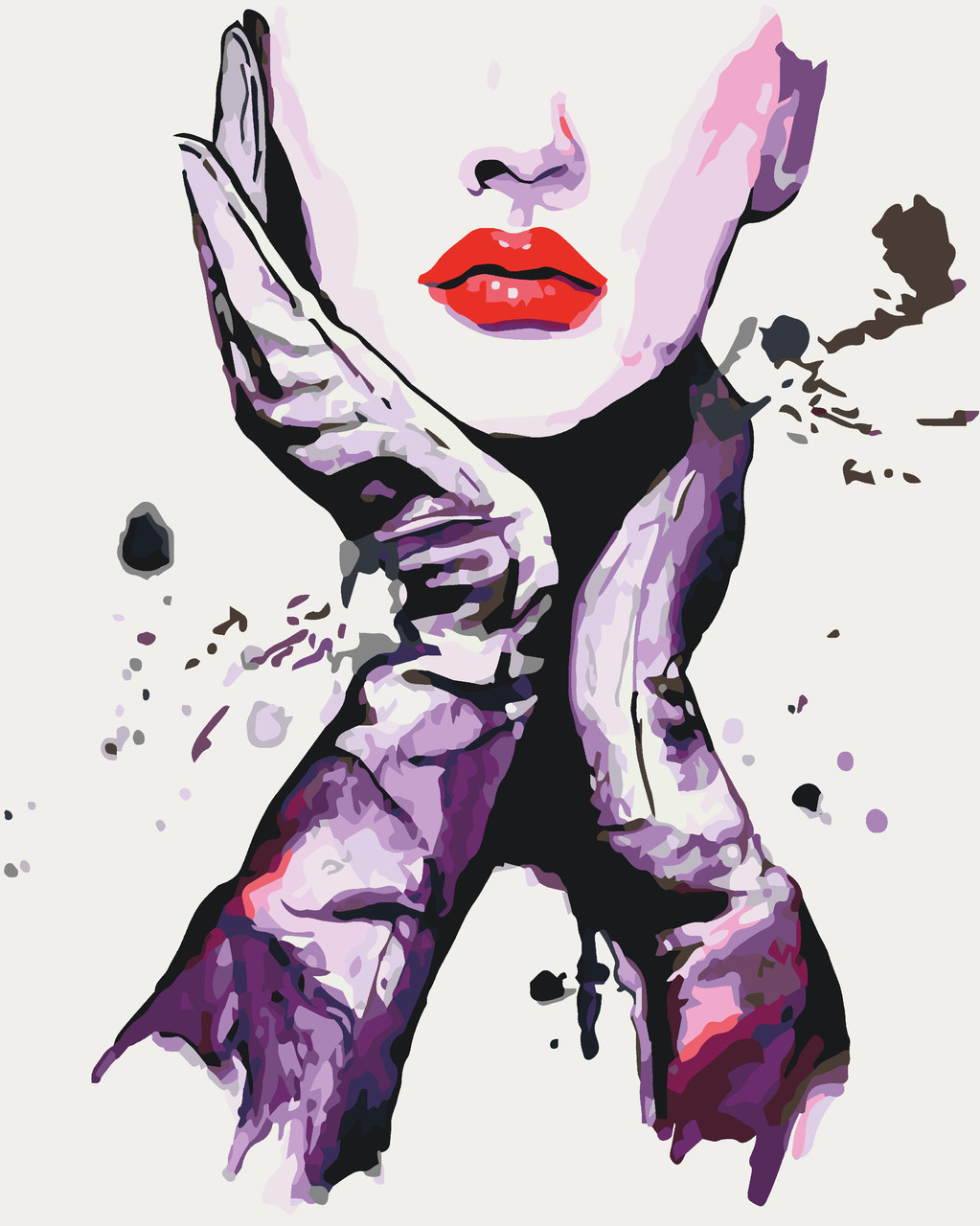 

Картина по номерам КНО2690 Сладкое послевкусие, 40х50 см., Идейка