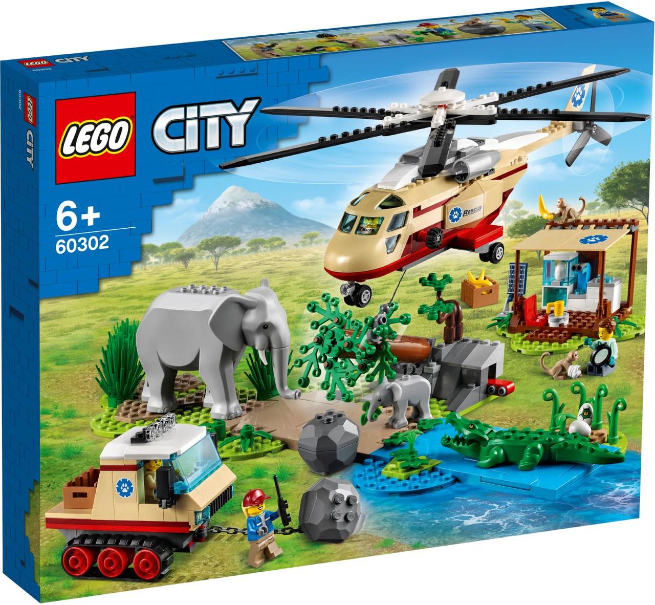 

Lego City Операция по спасению зверей 60302