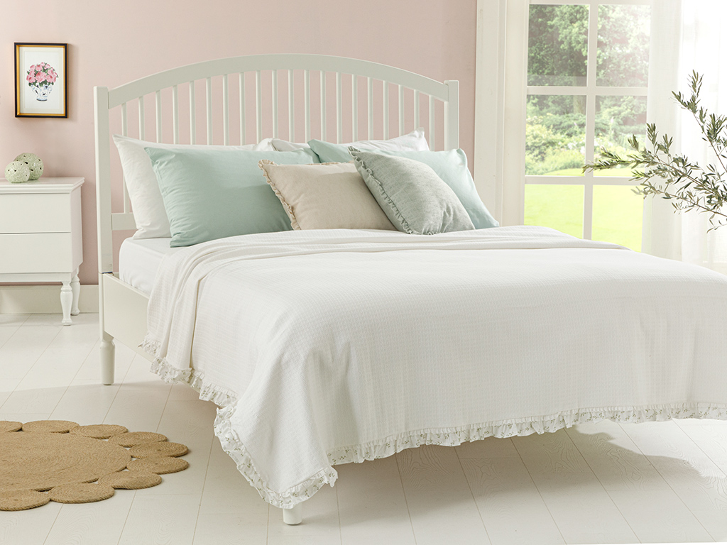 

Простынь пикейная English Home Leafy 220х240 см 10031317002