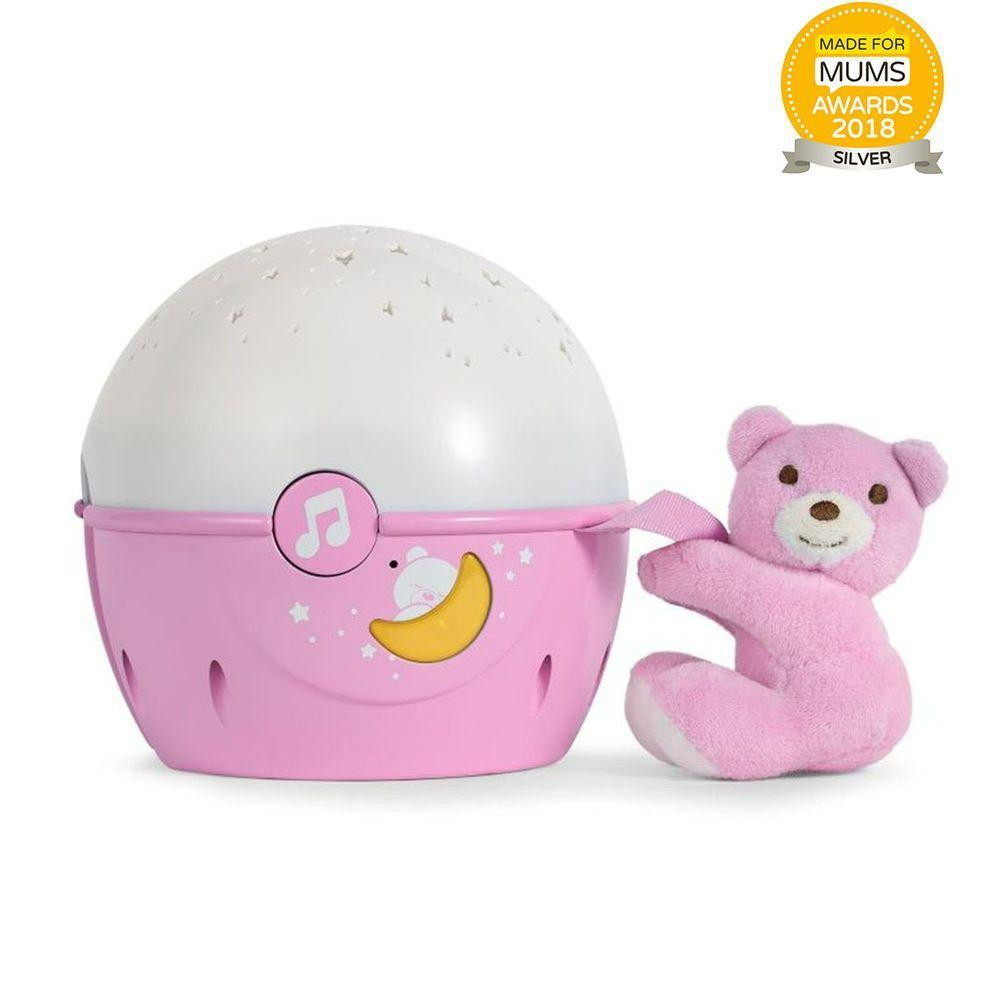 

Ночник для новорожденных Chicco Next2 Stars Розовый