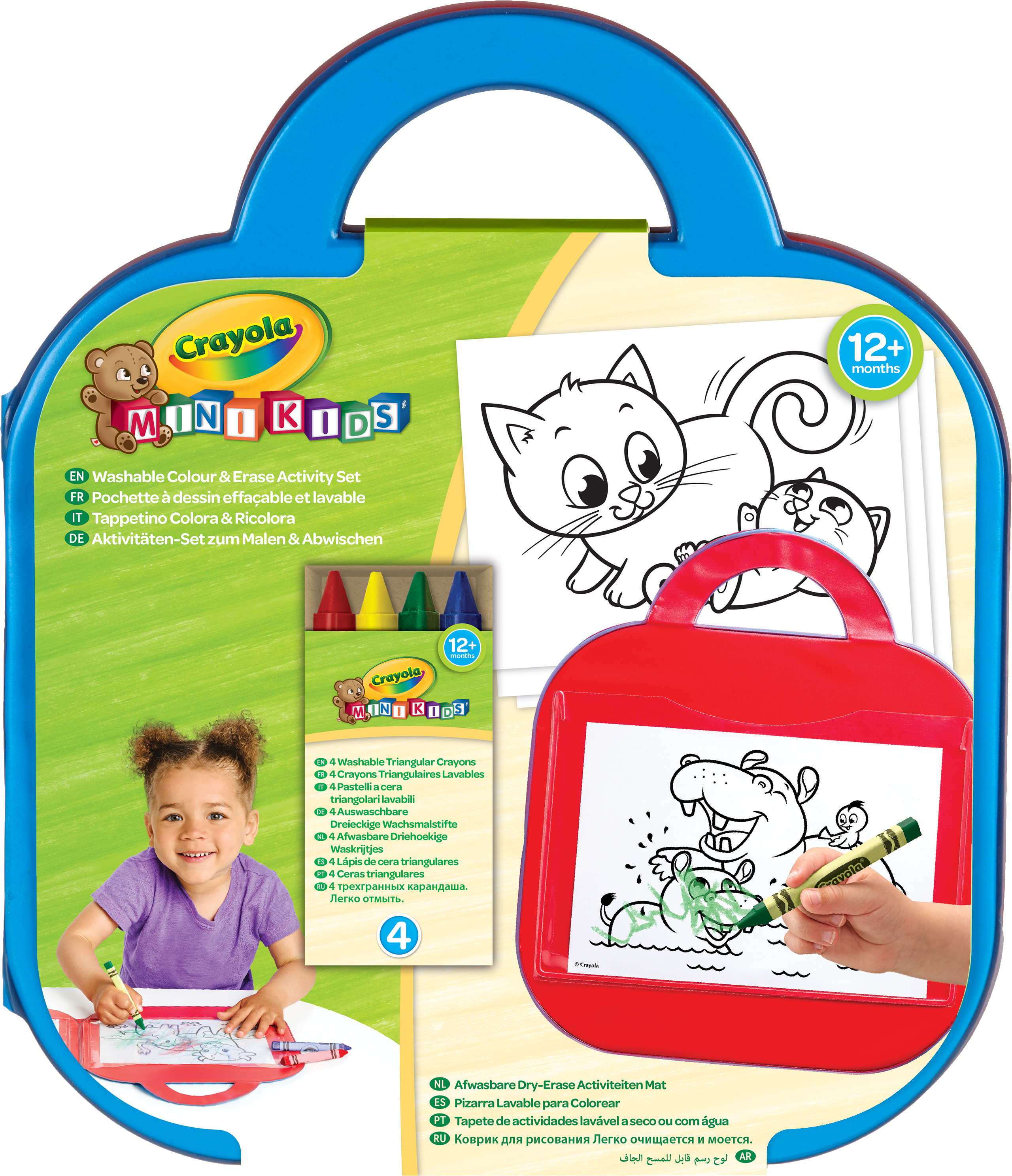 

Набор для творчества Crayola Mini Kids Портативный (256416.109) (0071662120009)
