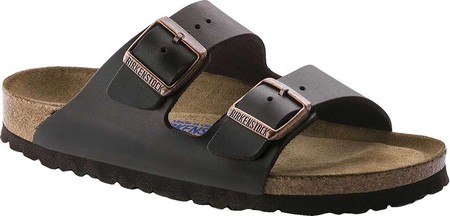 

Мужские шлепанцы Birkenstock Arizona Amalfi Leather Sandal with Soft Footbed Brown Amalfi Leather 42