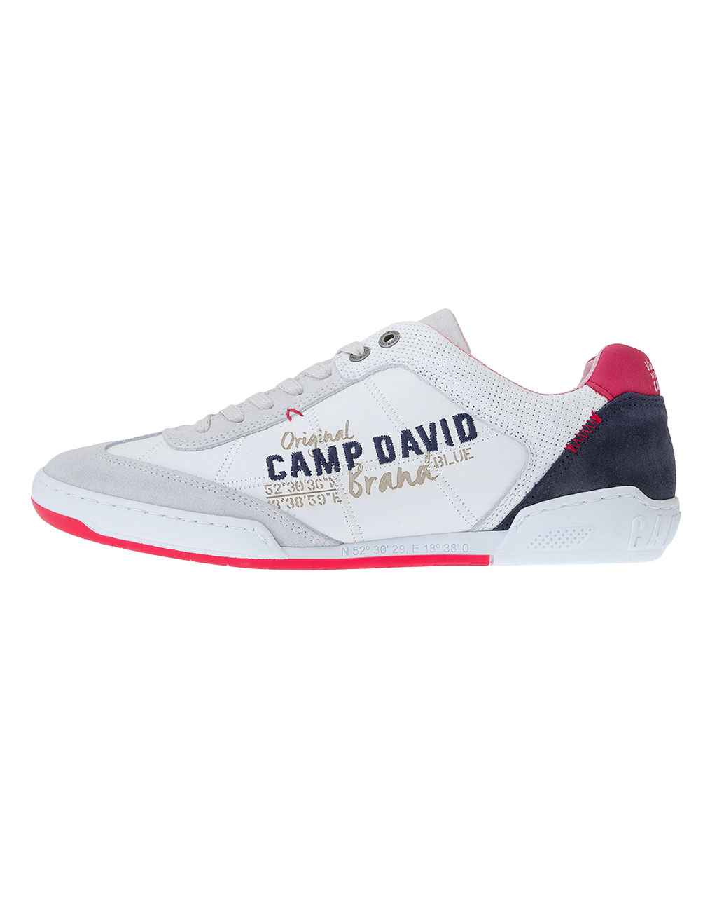 

Кросівки чоловічі CAMP DAVID (2002-8894-white/20) Білий 43