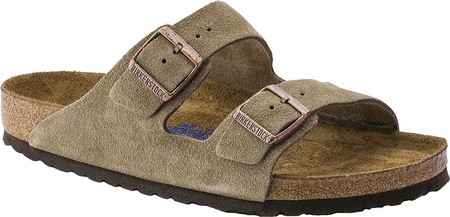 

Мужские шлепанцы Birkenstock Arizona Suede with Soft Footbed Taupe Suede with Soft Footbed 43