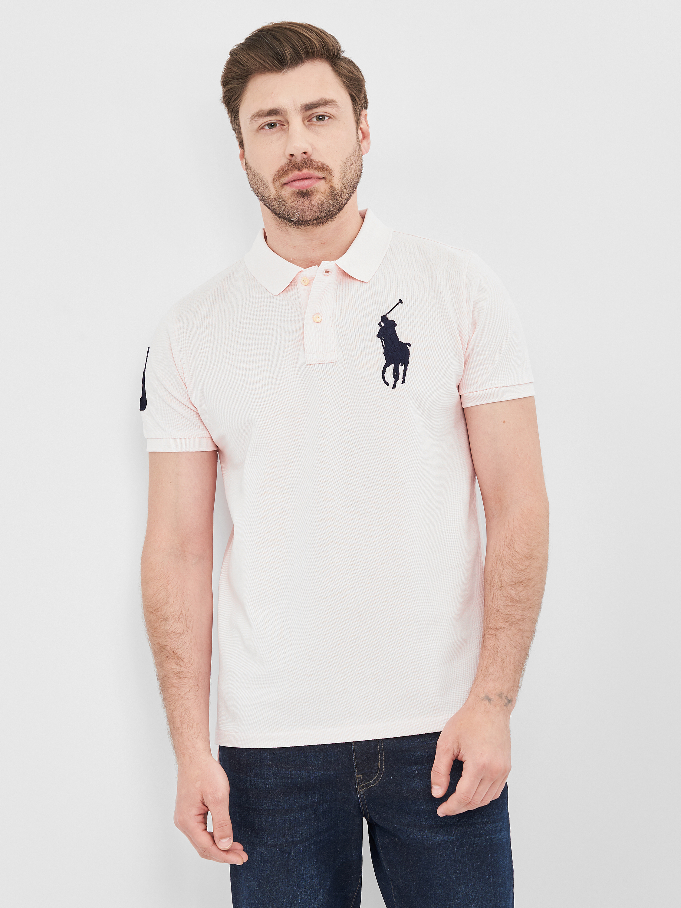 

Поло Polo Ralph Lauren 10724.3  (52) Розовое, Поло Polo Ralph Lauren 10724.3 2XL (52) Розовое