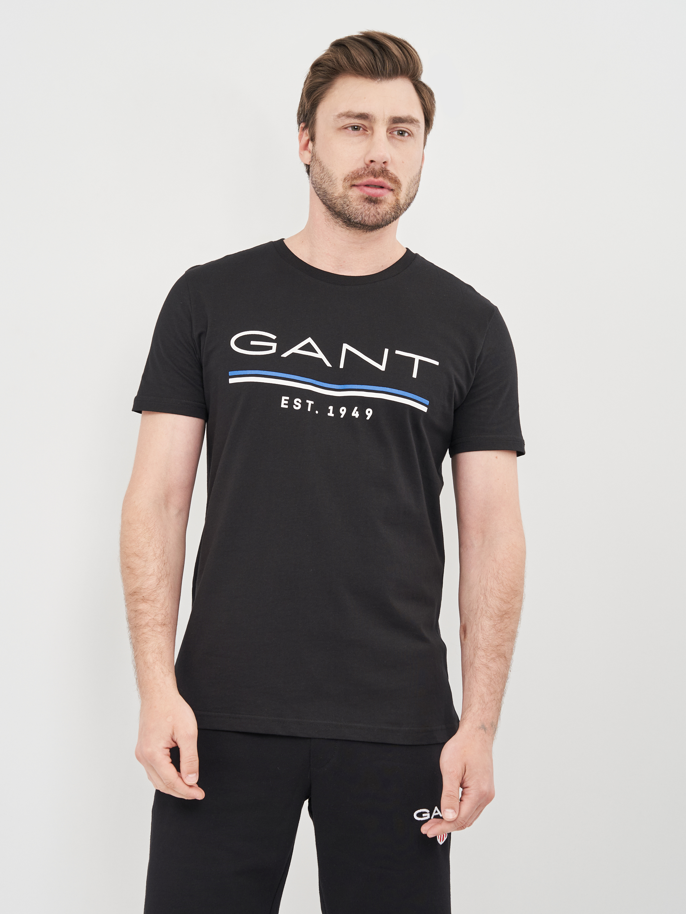 

Футболка Gant 10728.1  (44) Черная, Футболка Gant 10728.1 S (44) Черная