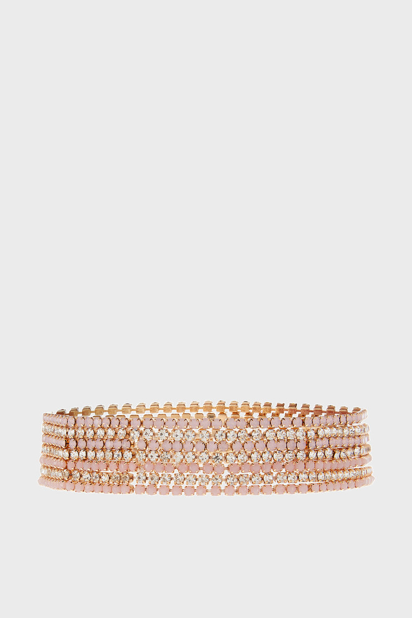 

Женские золотистые браслеты Faith Sparkle Str (7 шт) Accessorize OS 384268