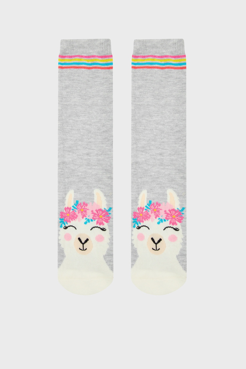 

Женские серые носки FREDA LLAMA SOCK Accessorize OS 896003