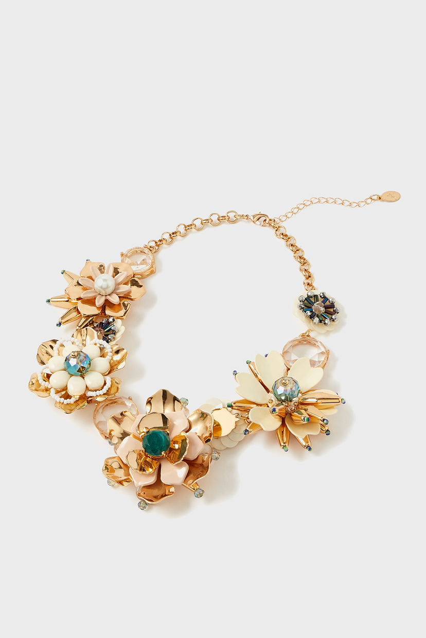 

Женское золотистое ожерелье MEADOW MUSE STATEMEN Accessorize OS 182917
