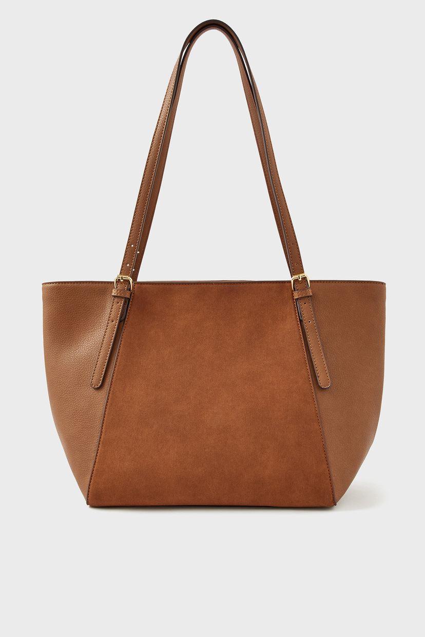 

Женская коричневая сумка Leonie Work Bag Tote Accessorize OS 190065