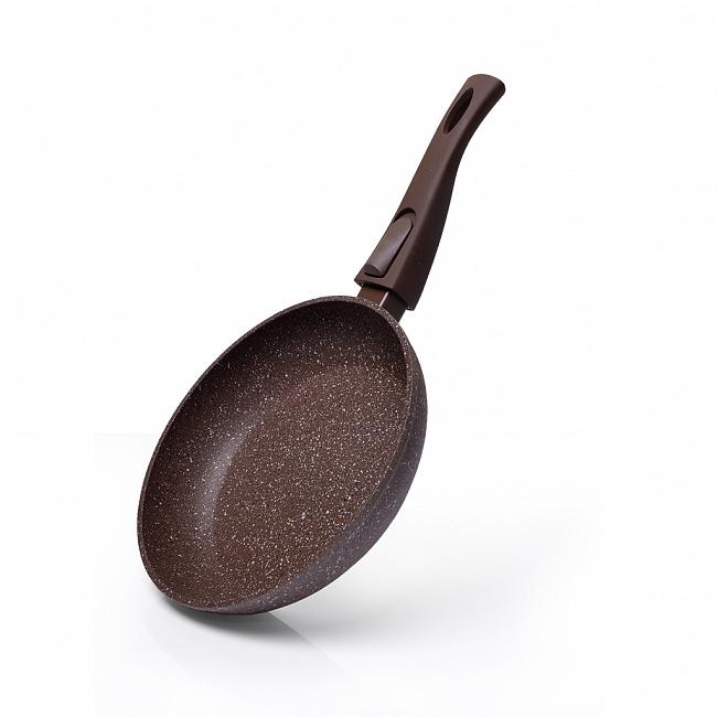 

Сковорода Fissman SMOKY STONE с индукционным дном и съемной ручкой 26 см