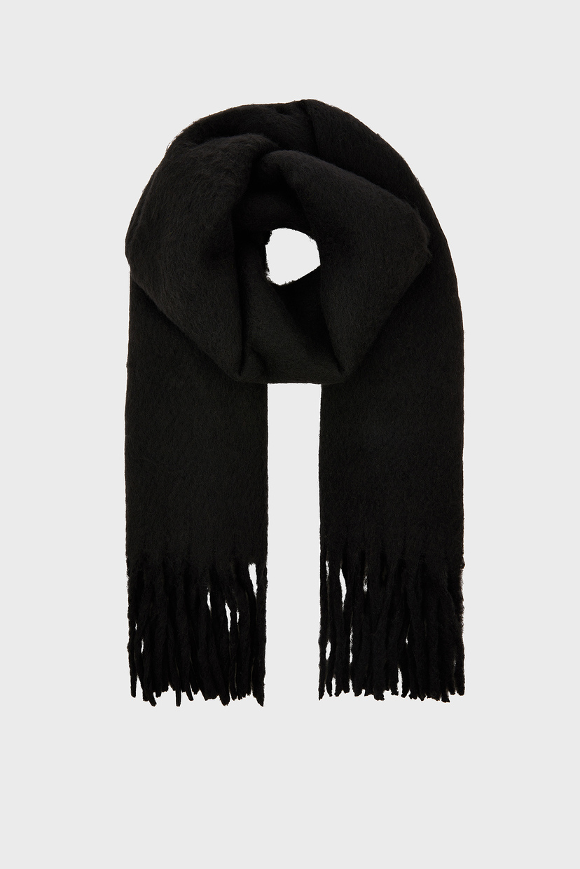 

Женский черный шарф SUPER FLUFFY SCARF Accessorize OS 787320