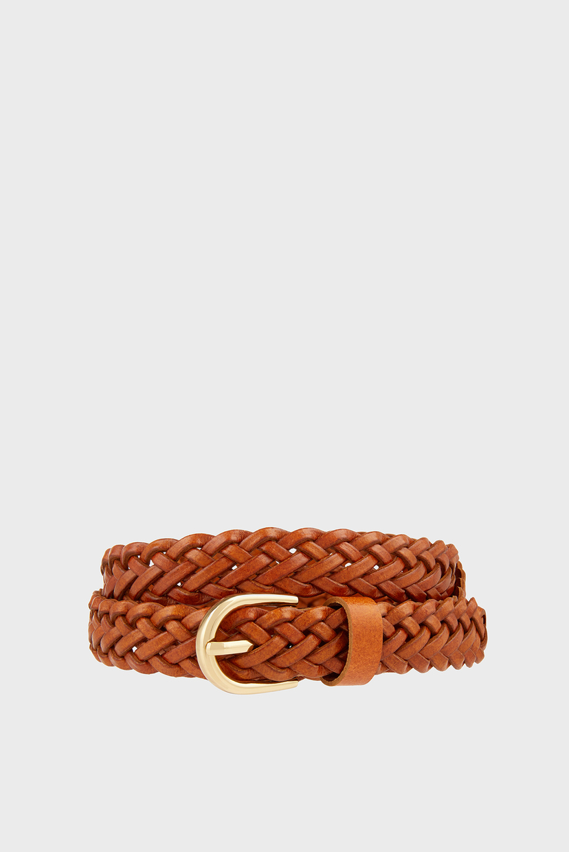 

Женский коричневый ремень PLAITED BELT Accessorize L 895909