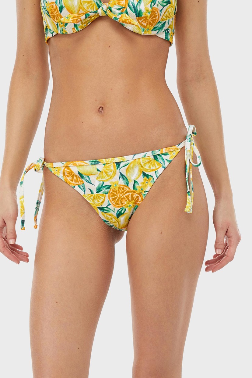 

Женские желтые трусики от купальника LEMON PRINT BRIEF Accessorize XS 697541