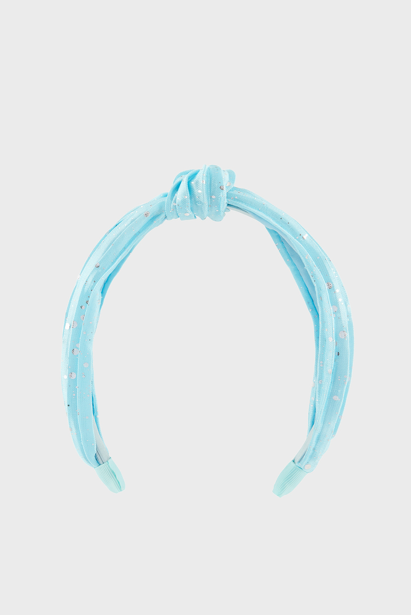 

Детский голубой обруч KNOTTED METALLIC ALI Accessorize OS 883221