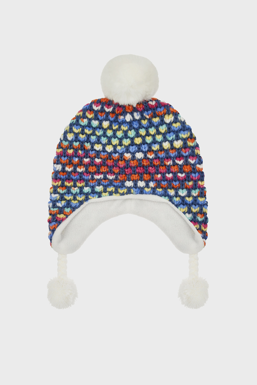 

Детская синяя шапка RAINBOW WAFFLE CHULL Accessorize 3-6 783159