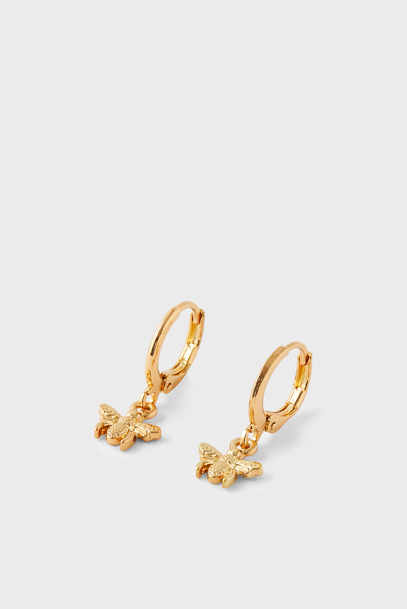 

Женские золотистые серьги BEE CHARM Accessorize OS 981577