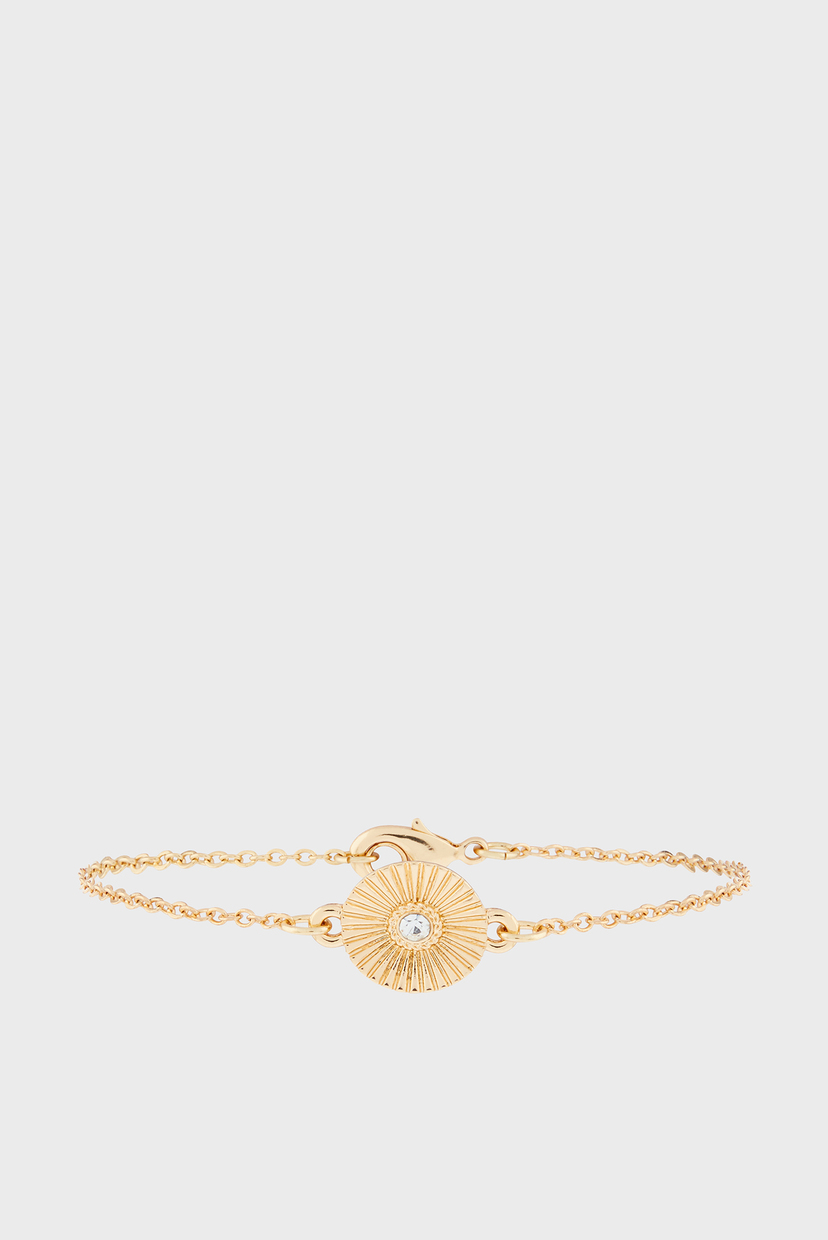 

Женский золотистый браслет CRYSTAL SUN SHORT CL Accessorize OS 884137