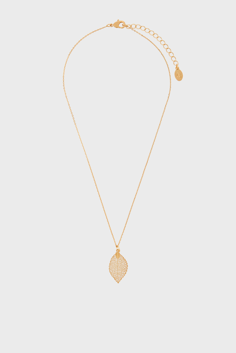 

Женская золотистая подвеска FILI LEAF PENDANT Accessorize OS 882104