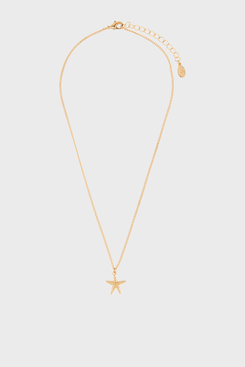 

Женская золотистая подвеска STARFISH PENDANT Accessorize OS 885343