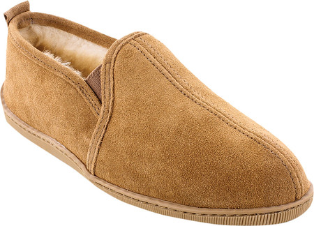 

Мужские мокасины Minnetonka Twin Gore Sheepskin Slipper Golden Tan Suede/Sheepskin 43