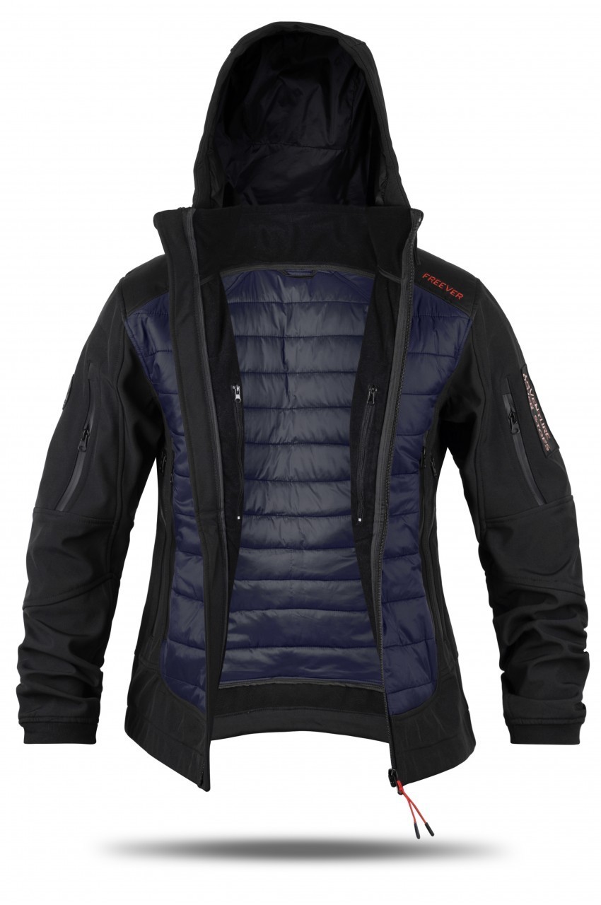 

Куртка мужская Freever windstopper GF 8313 темно-синяя 3XL