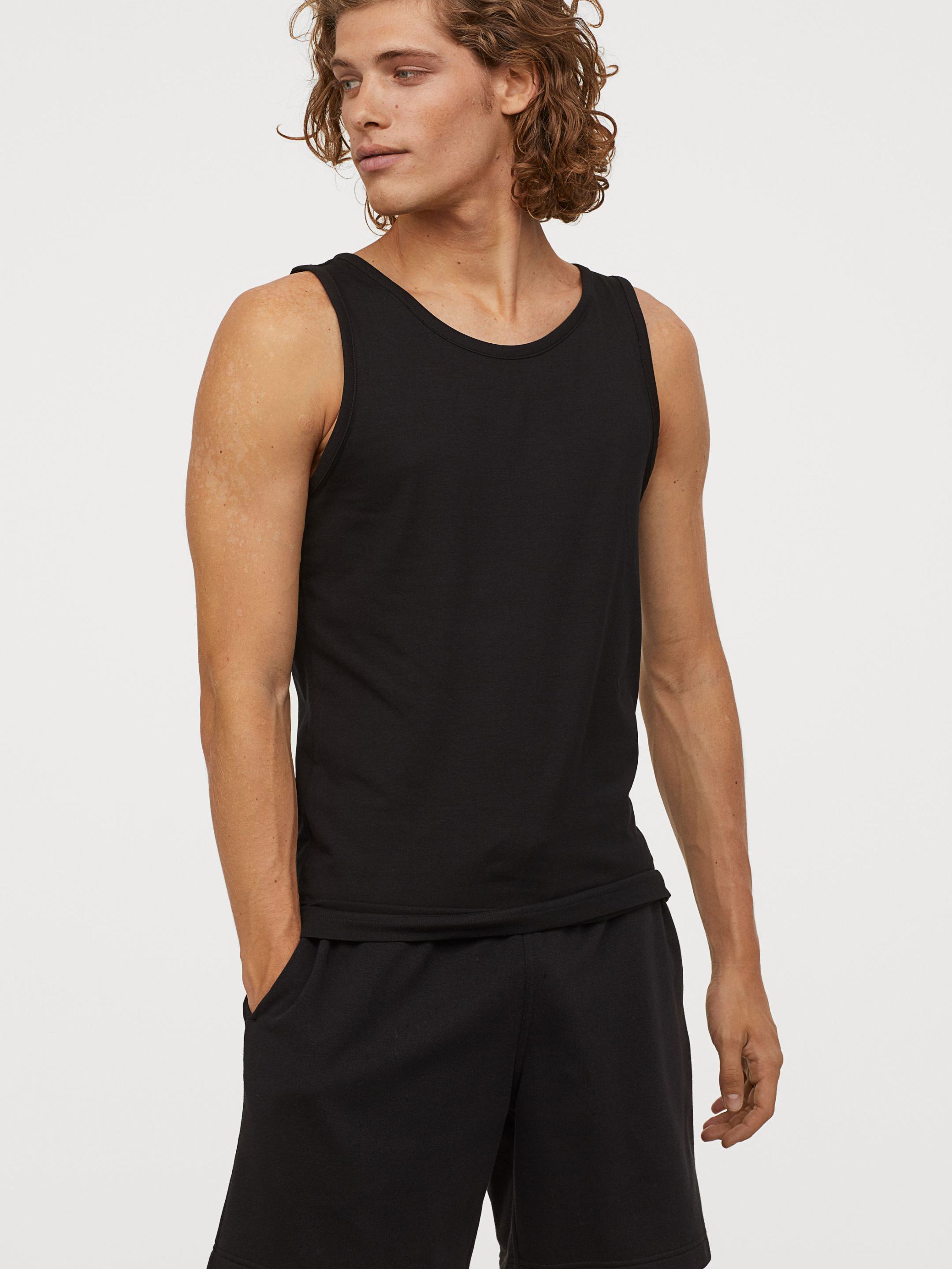 

Майка H&M 0649098-0 S Черная (СА2000001391532)