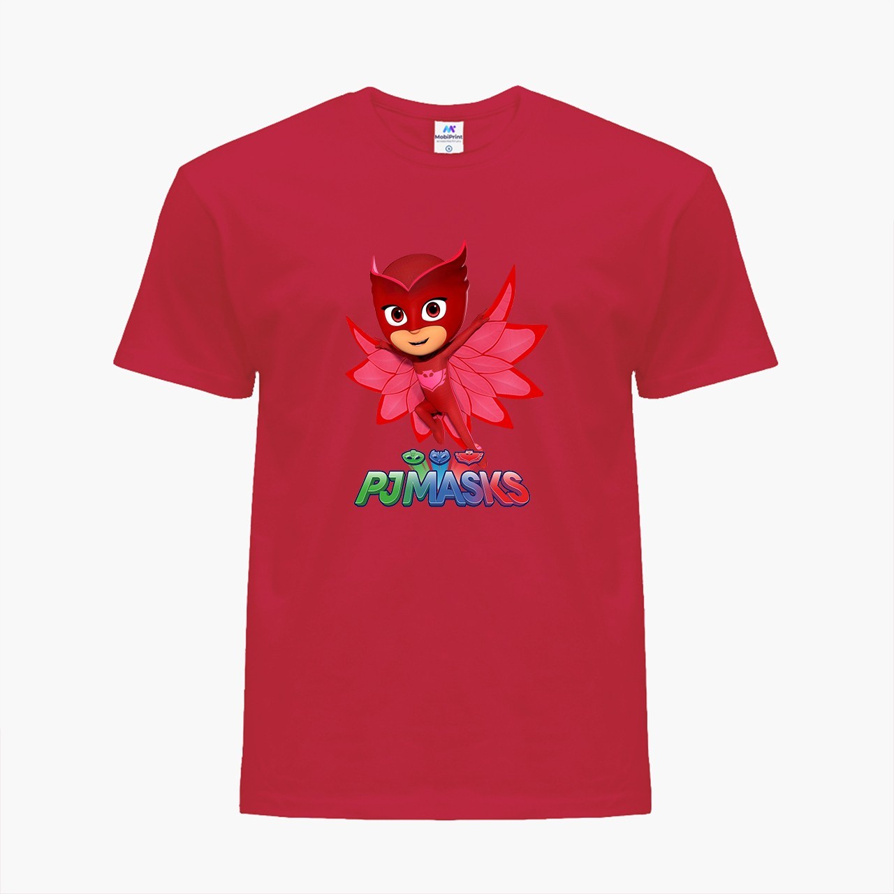 

Детская футболка Герои в масках (PJ Masks) (25186-1615) 146-152 см Хлопок Красный