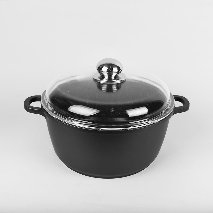 

Кастрюля (4.0 л) алюминиевая литая с крышкой Maestro MR-4624C