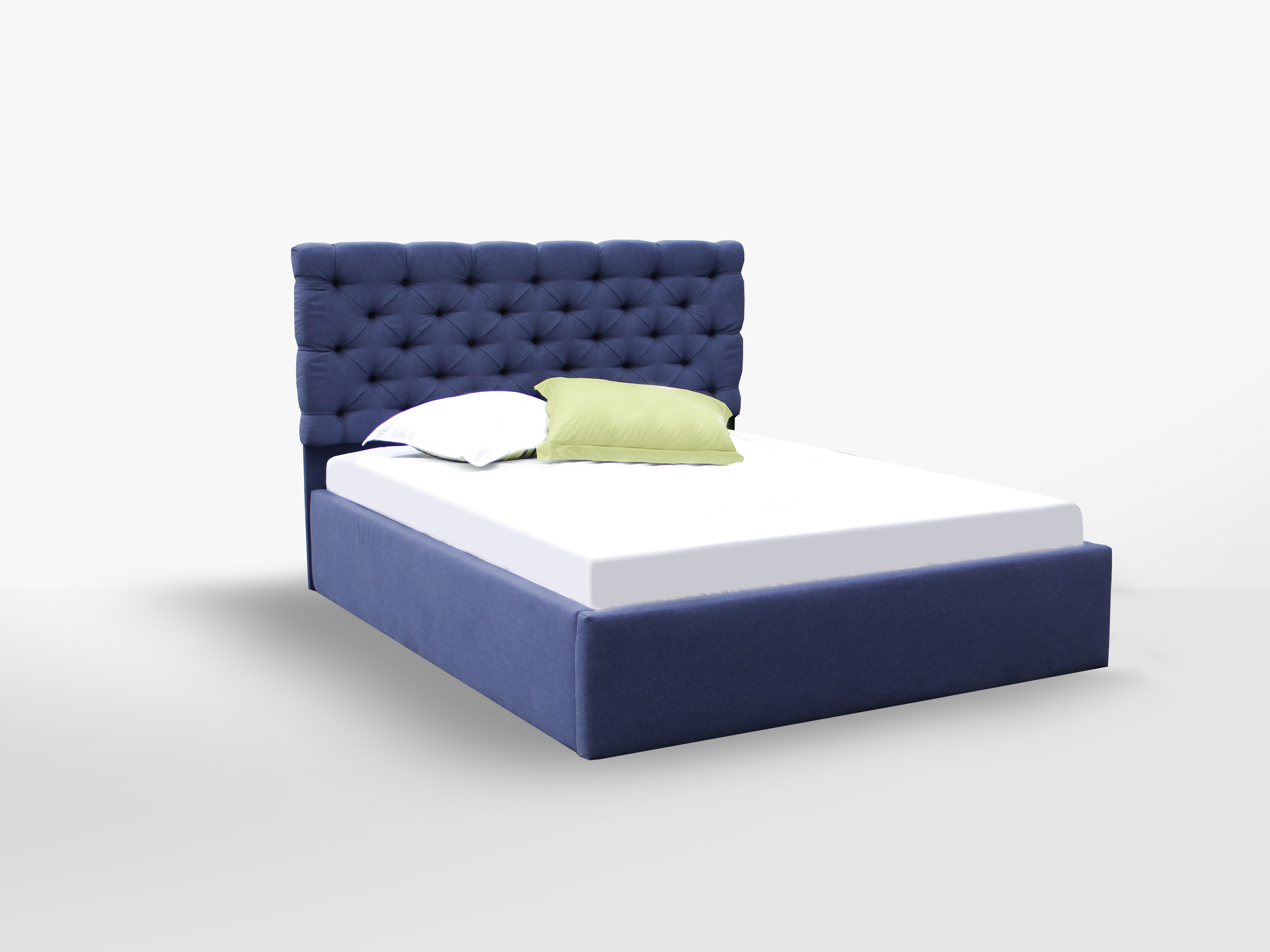 

Кровать MiroMark София синяя двуспальная 180х200 SF-38-SF + LM-38-ZV