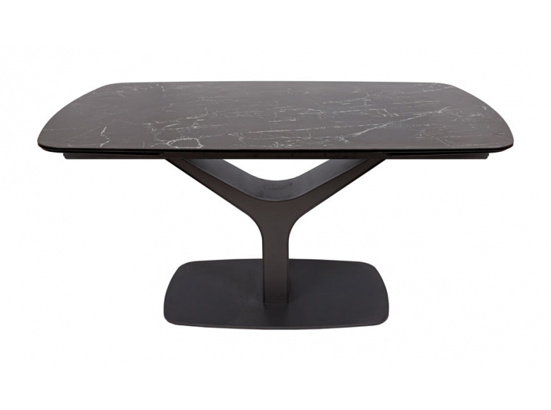 

Обеденный стол Vulcan oval Nicolas 160/240*90*76 Черный MD000677