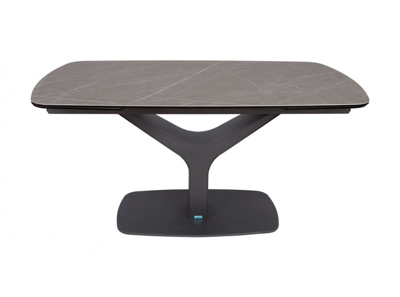 

Обеденный стол Vulcan oval Nicolas 160/240*90*76 Cерый Антрацит MD000628
