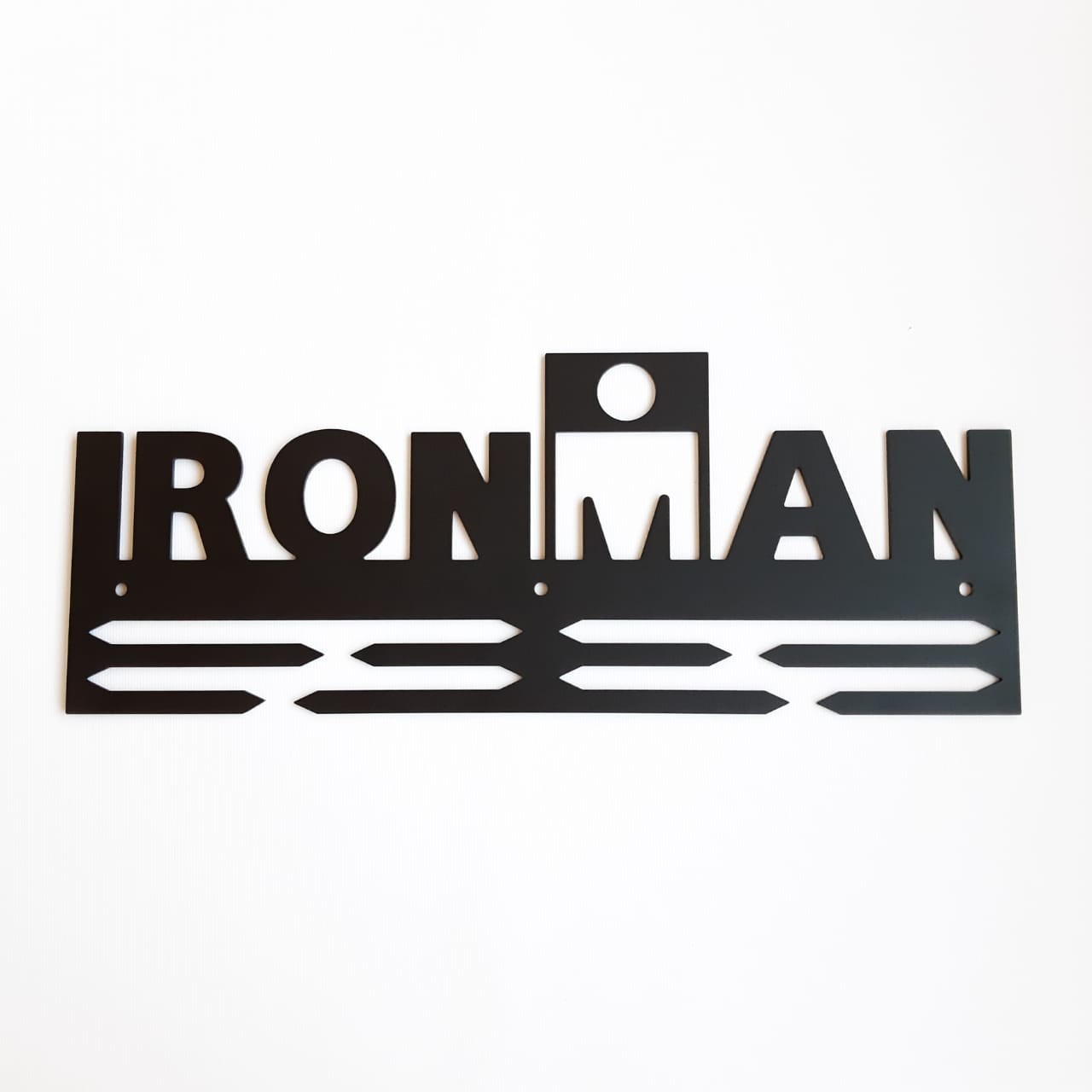 

Медальница "КТМ" IRON MAN Стальная (черная)