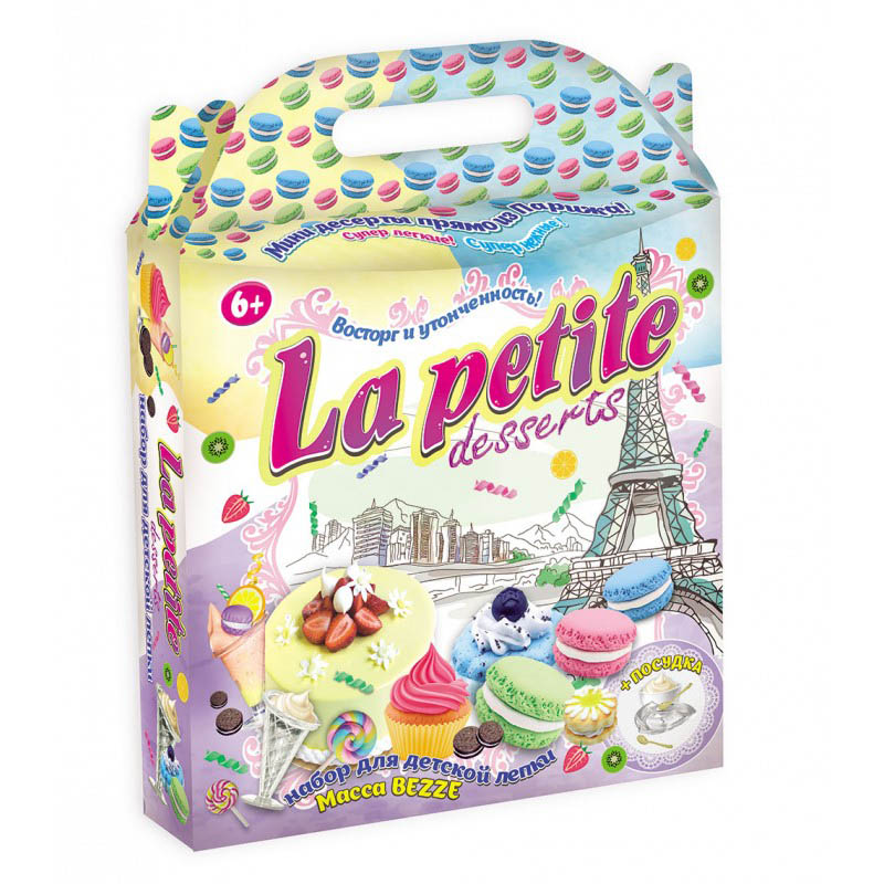 

Набор для лепки La petite desserts большой Strateg (71309) (102681)