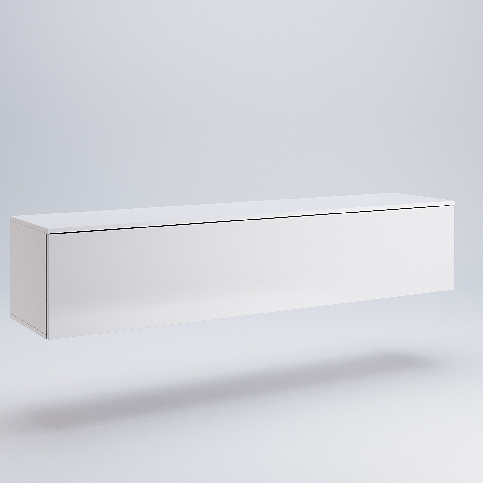 

Тумба MiroMark Box-44 TV навесная для телевизора белая BX-44-WB