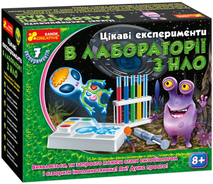 

Набор для экспериментов В лаборатории с НЛО Ранок (12114097У) (58509)