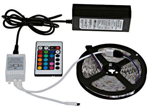 

Светодиодная лента BIT SMD 5050 300 LED RGB 5м с пультом и блоком питания