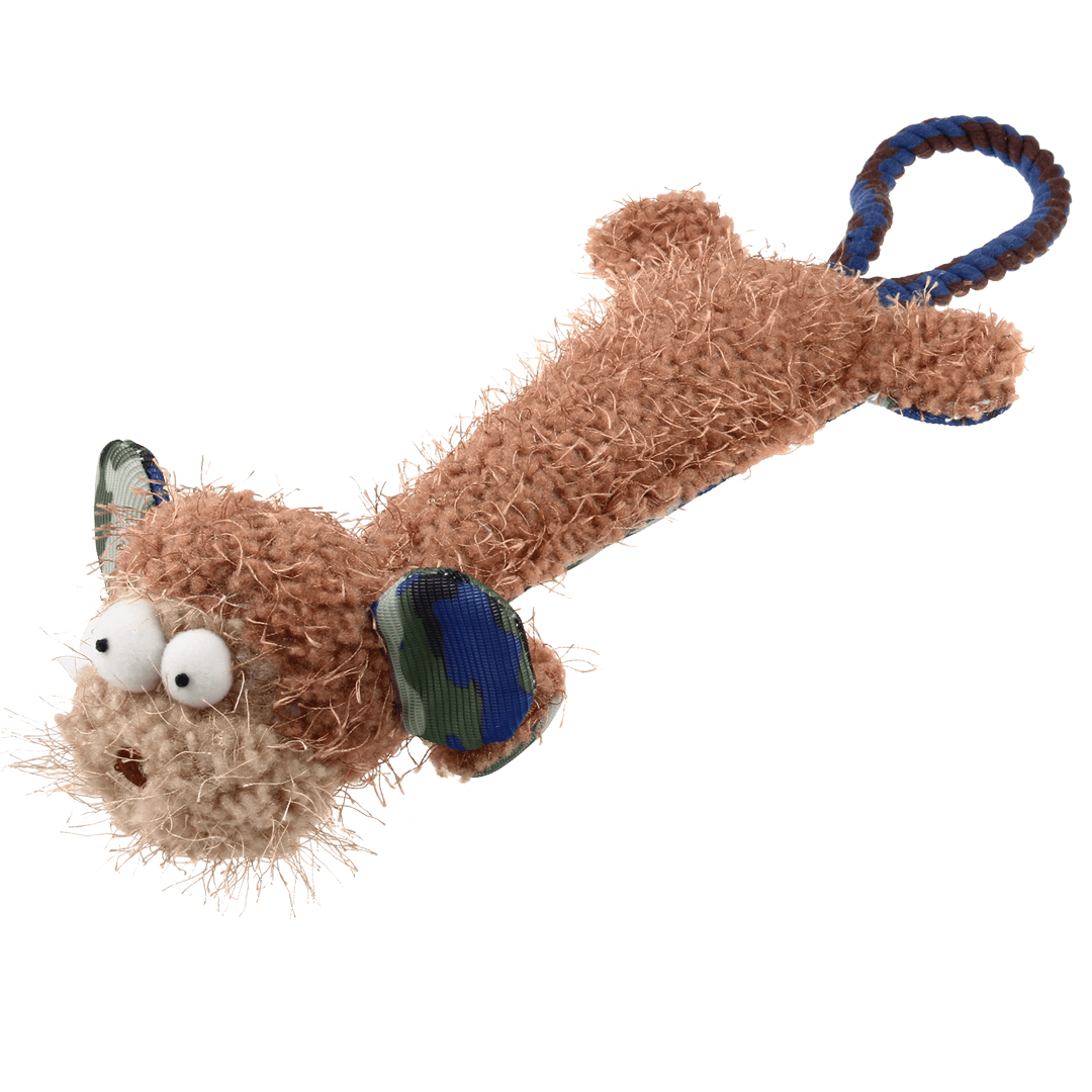 

Игрушка для Собак Gigwi Plush Friendz Обезьянка с Канатным хвостом и Пищалкой 30 см (6314)