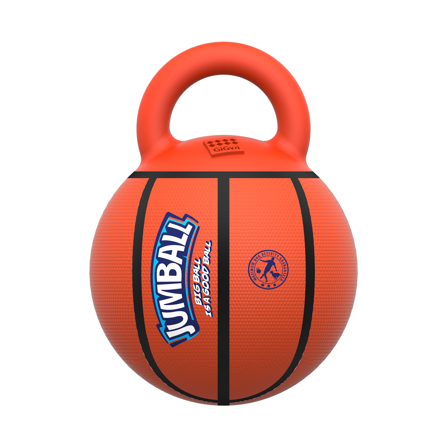 

Игрушка для Собак Gigwi Jumball Баскетбольный Мяч c Резиновой Ручкой Оранжевый Размер XL (6338)