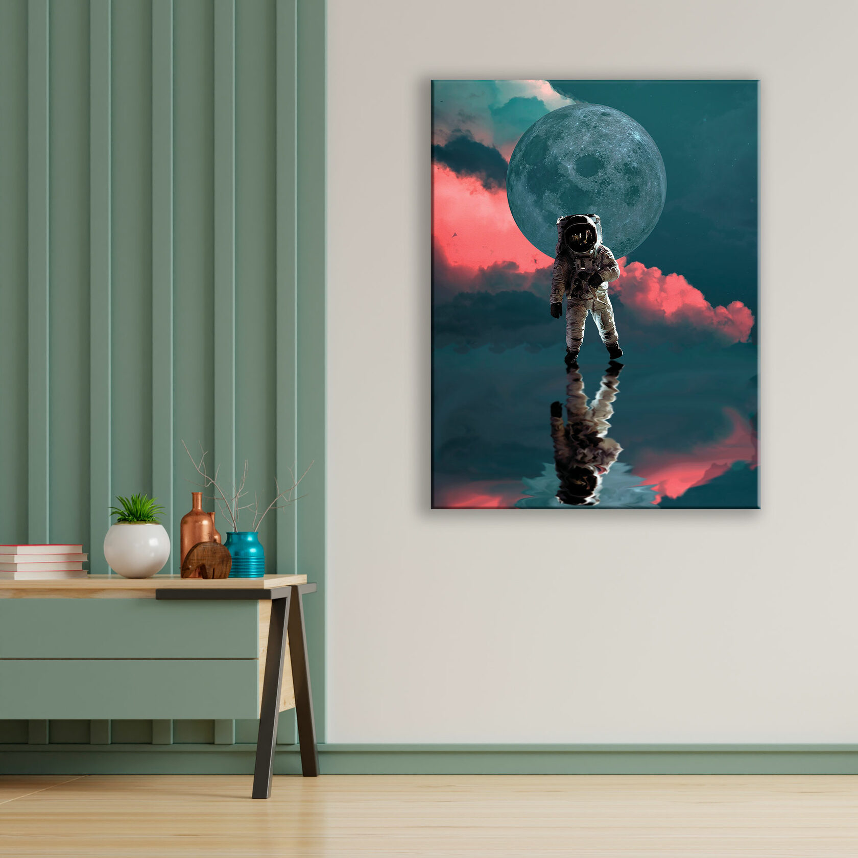 

Картина на холсте Dark moon 90х60 см
