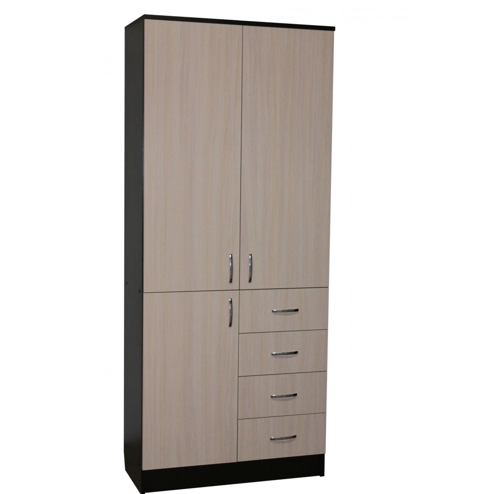 

Офисный шкаф ОН-16/2 Ника Мебель Дуб Венге + Дуб Молочный