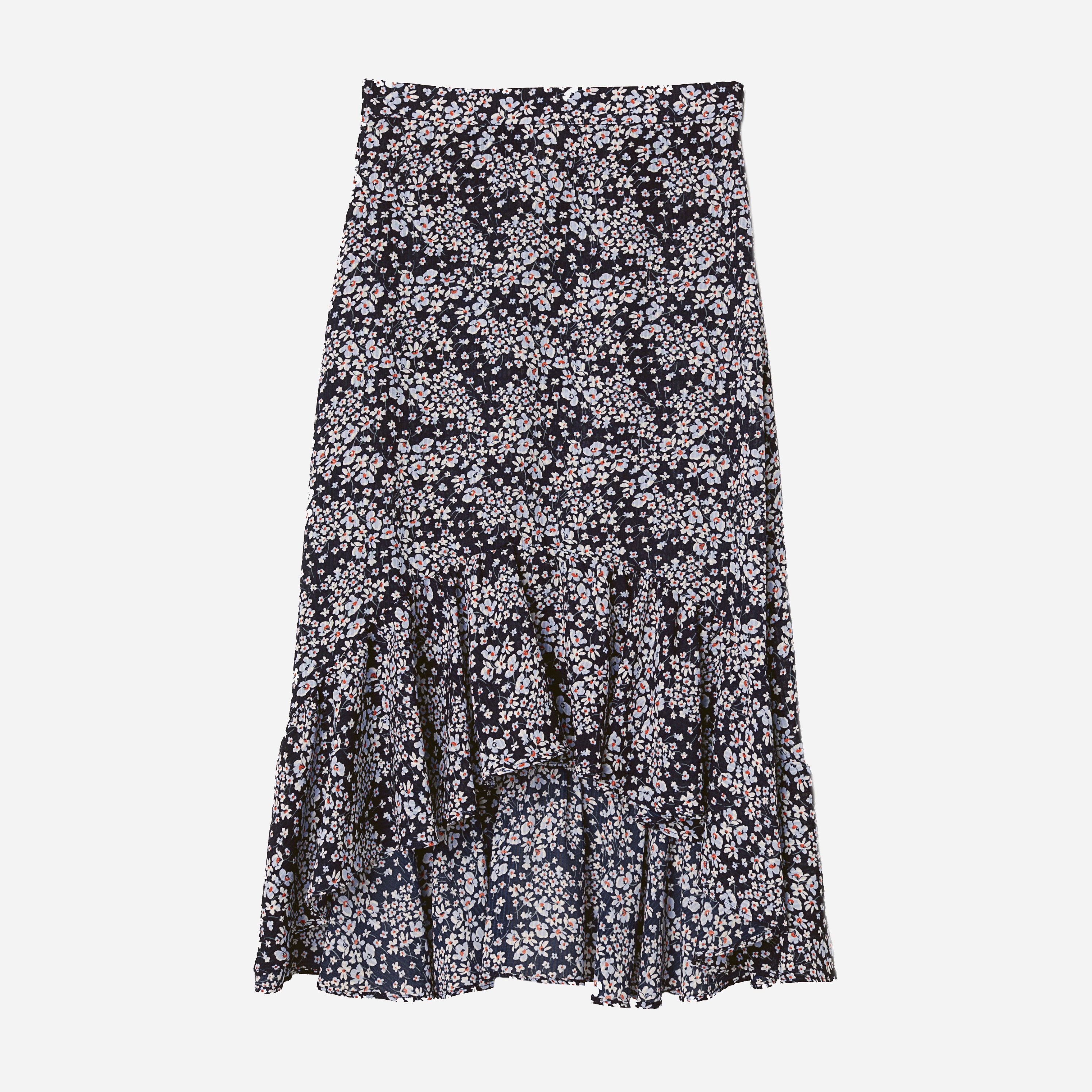

Юбка H&M 6364207-ABCP 46 Темно-синяя