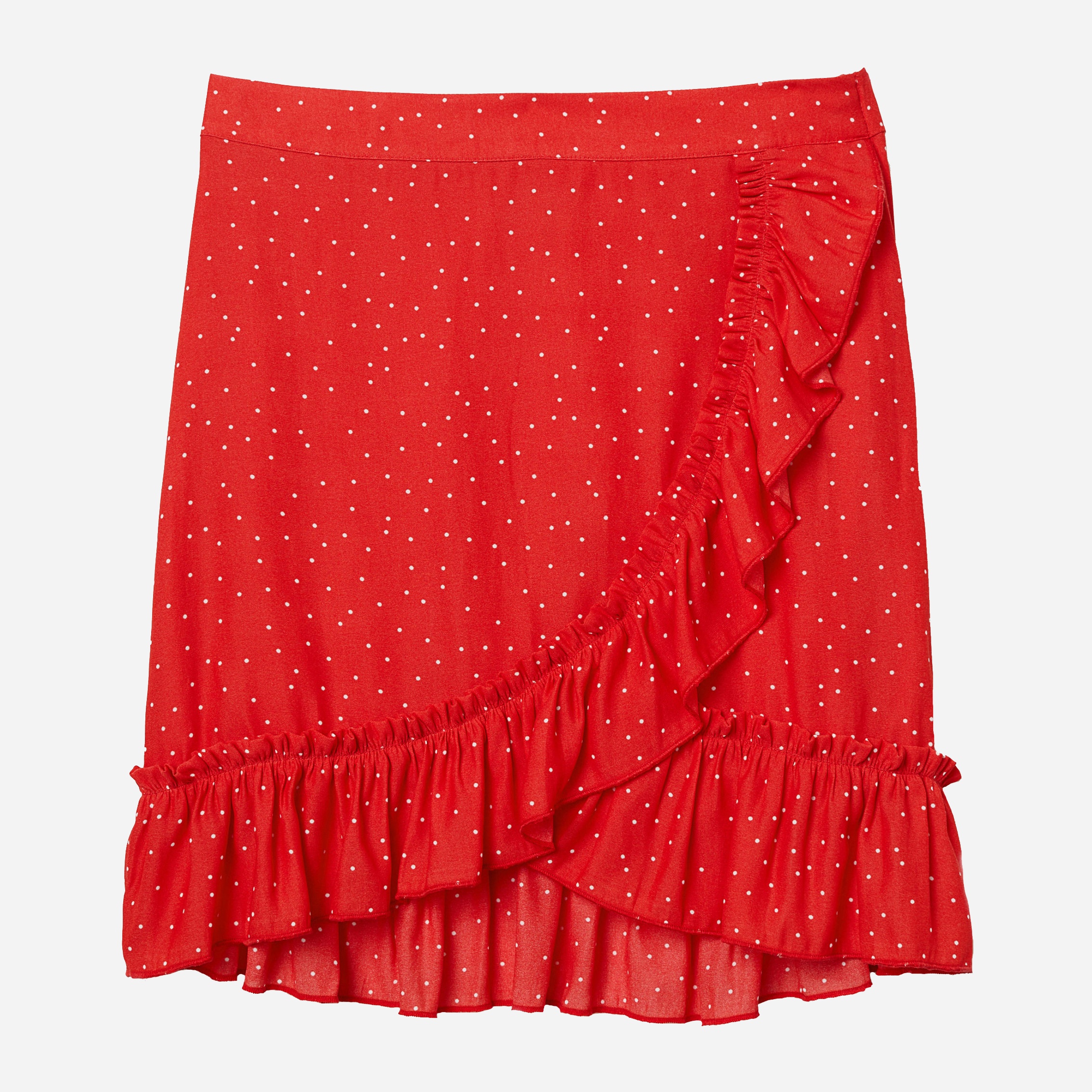 

Юбка H&M 6432358-AATR 40 Красная с белым