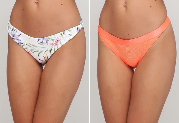 

Купальные трусы, 2 шт H&M 36 Разноцветные, оранжевые (1076-636)