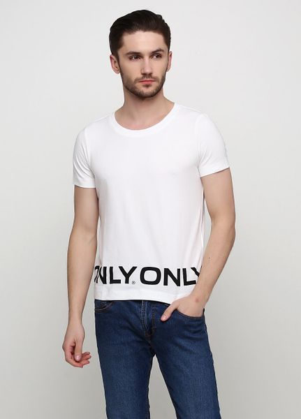 

Футболка Only S Белая (1079-376)