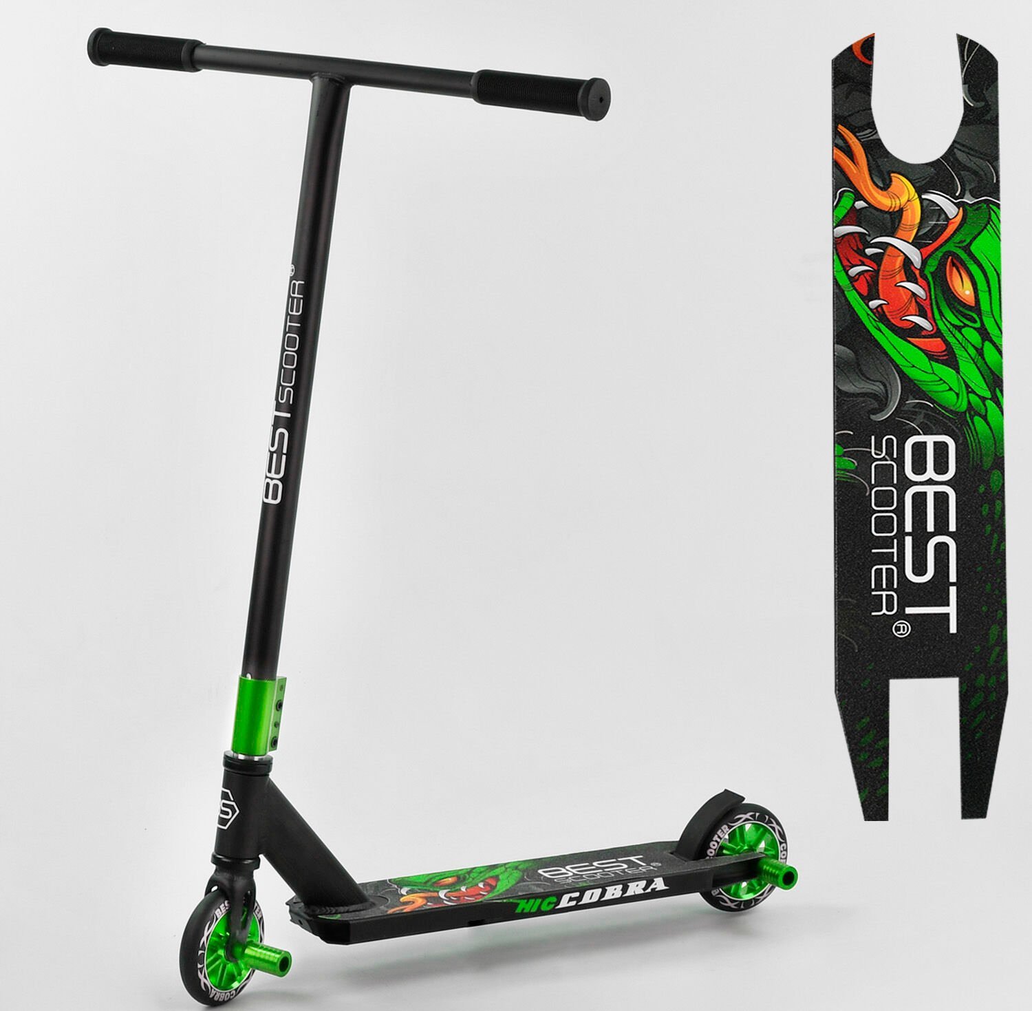 

Самокат трюковый для детей Best Scooter (00811) Черный