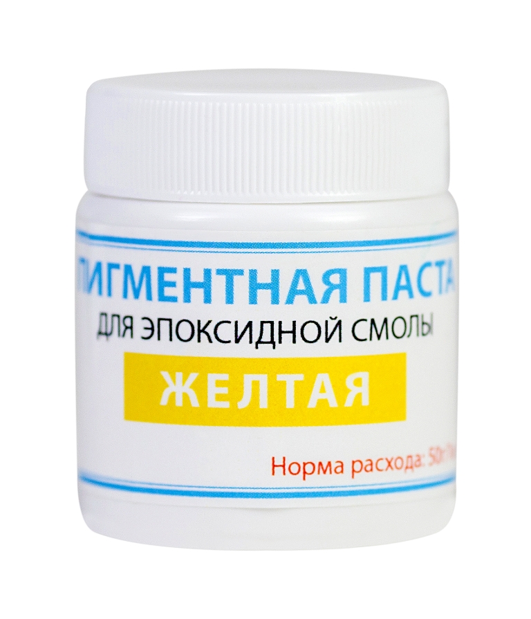

Пигментная паста краситель ТМ Просто и Легко, 50 г, желтая - 156219