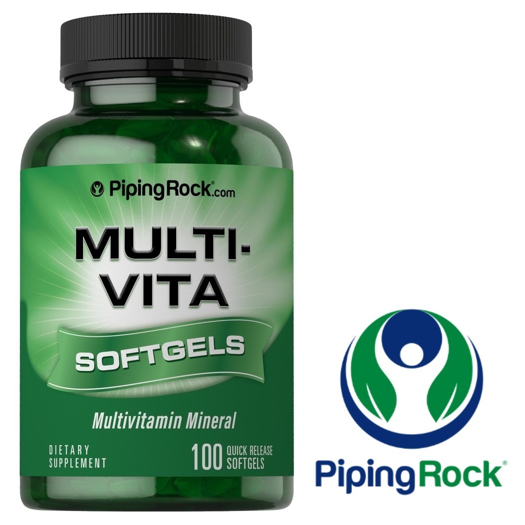 

Витамины Piping Rock Multi-Vita (Multivitamin Mineral) 100 гелевых капсул 1555